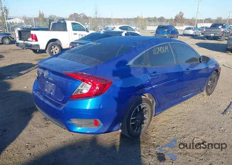 2017 Honda Civic Lx from USA, damaged, VIN 19XFC2F50HE031655